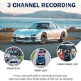 thumbnail image 5 of Car Dash Cam Front and Rear, 1080P Driving Recorder Camera, G-Sensor, Parking Monitor, Loop Recording with 64G SD Card, 5 of 5