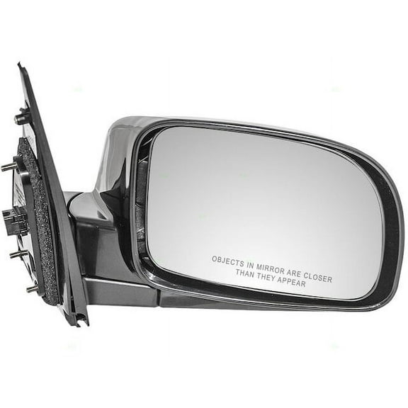 Right Passenger Side Power Mirror - Paint to Match - with Heated Glass - Compatible with 2007 - 2012 Hyundai Santa Fe 2008 2009 2010 2011