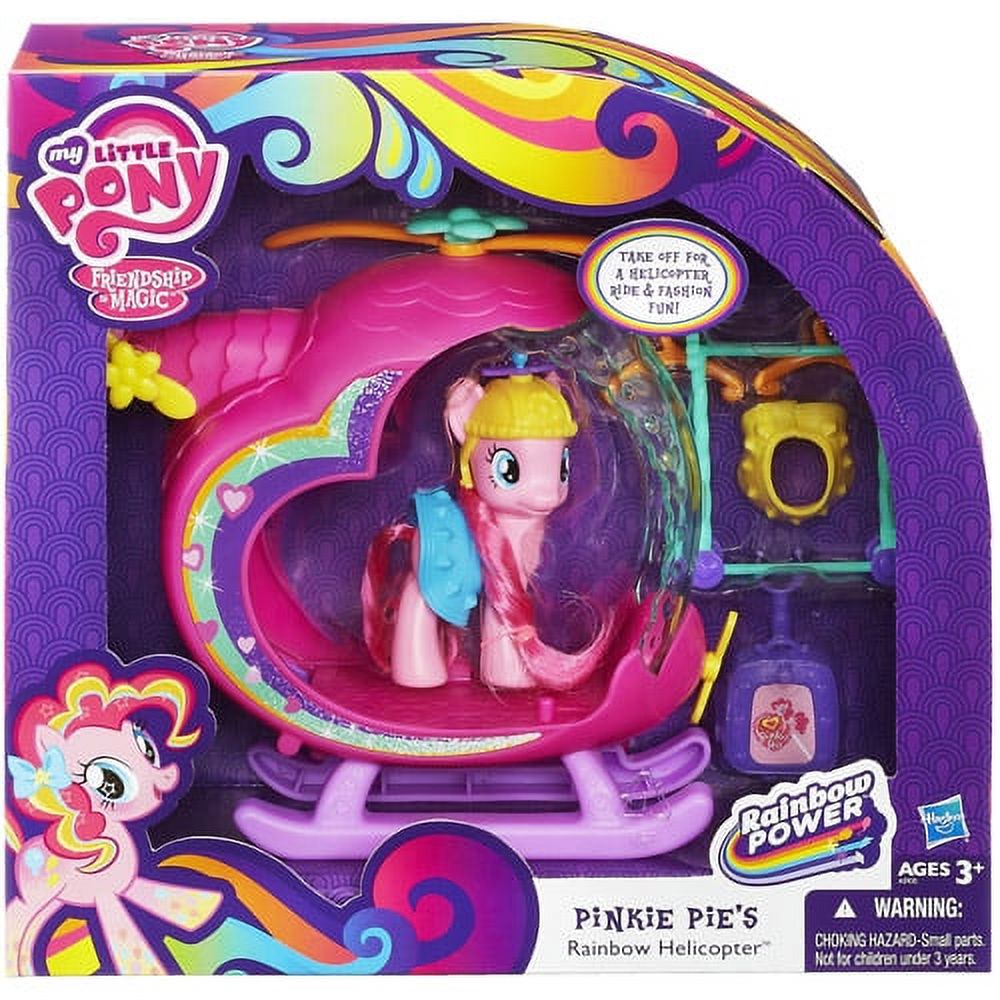 My Little Pony Pinkie Pie\'s Rainbow Helicopter Playset - image 2 of 2