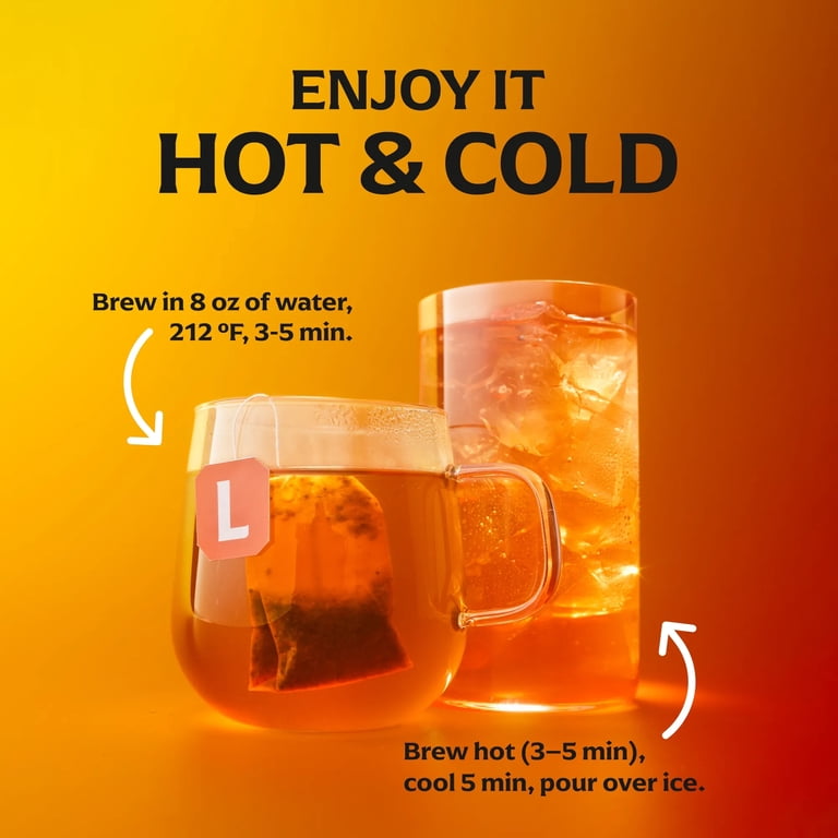 Lipton, Fruit & Herbal Tea, Peach Paradise 20 ct, Caffeine Free Lipton, Fruit & Herbal Tea, Peach Paradise 20 ct, Caffeine Free