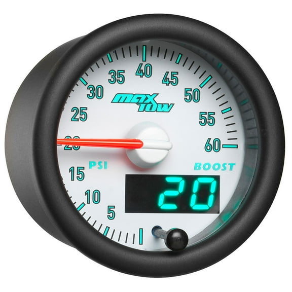 MaxTow Match 60 PSI Boost Gauge for the 3rd Gen Cummins
