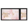 thumbnail image 4 of Chririnla Polyester Fabric Little Boys Trifold Wallet with Magic Sticker Closure, Happy New Year Portable Cardholder for Daily Holiday Use, 4 of 6