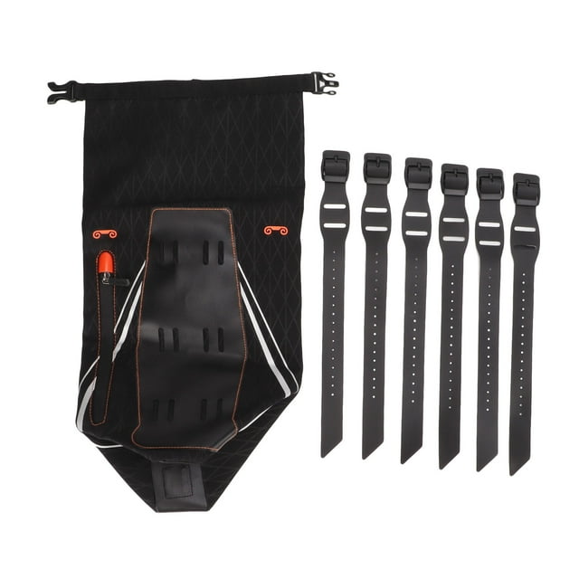 Bike Storage Frame Bag, Classified Placement Detachable Waterproof Bike Frame Bag Large Side Openings For Cycling