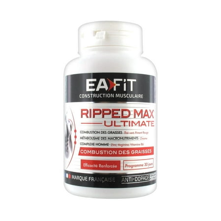 Eafit Ripped Max Ultimate Fats Combustion 120 (Best Fat Stripping Tablets)