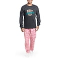 thumbnail image 5 of CafePress - Best Pepaw Ever - Men's Long Sleeve Charcoal Pajama Set, 5 of 7