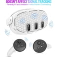thumbnail image 2 of VR Shell Protective Protector Cover for Meta Quest 3, Silicone Front Headset Protector Cover Anti Scratch Anti Dust Anti Shock, 2 of 7