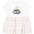 thumbnail image 3 of Inktastic Daddy Will You Marry My Mommy with Rings for Proposal Girls Baby Dress, 3 of 5