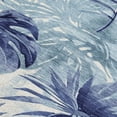 thumbnail image 4 of HomeRoots 624002 5 x 8 ft. Blue & Ivory Floral Washable Transitional Indoor & Outdoor Rectangle Area Rug, 4 of 6