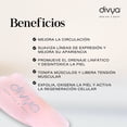 thumbnail image 4 of Rodillo y Masajeador Facial de Gua Sha Divya Cuarzo Rosa, 4 of 6