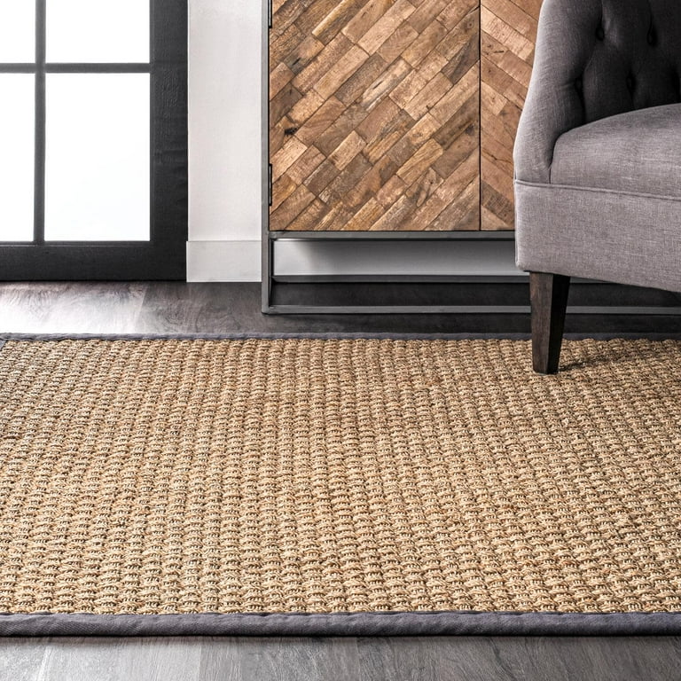 Checker Jute Doormat