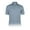 Slate Gray, variant on Monterey Club Men's Drizzle Texture Solid Tailored Collar Golf Polo Shirt #3636