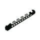 thumbnail image 4 of Ropa de varas de secado de ropa colgadora de colgilla de ala, organizador de almacenamiento de soporte de ropa interior de baño, accesorio de soporte Negro, 4 of 8