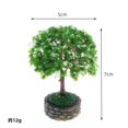thumbnail image 1 of Dollhouse Miniature Flower Tree Fruit Tree With Plastic Base Micro Landscape Sand Table Train Scenery Moss Bonsai Model Accesso,E,1pc, 1 of 7