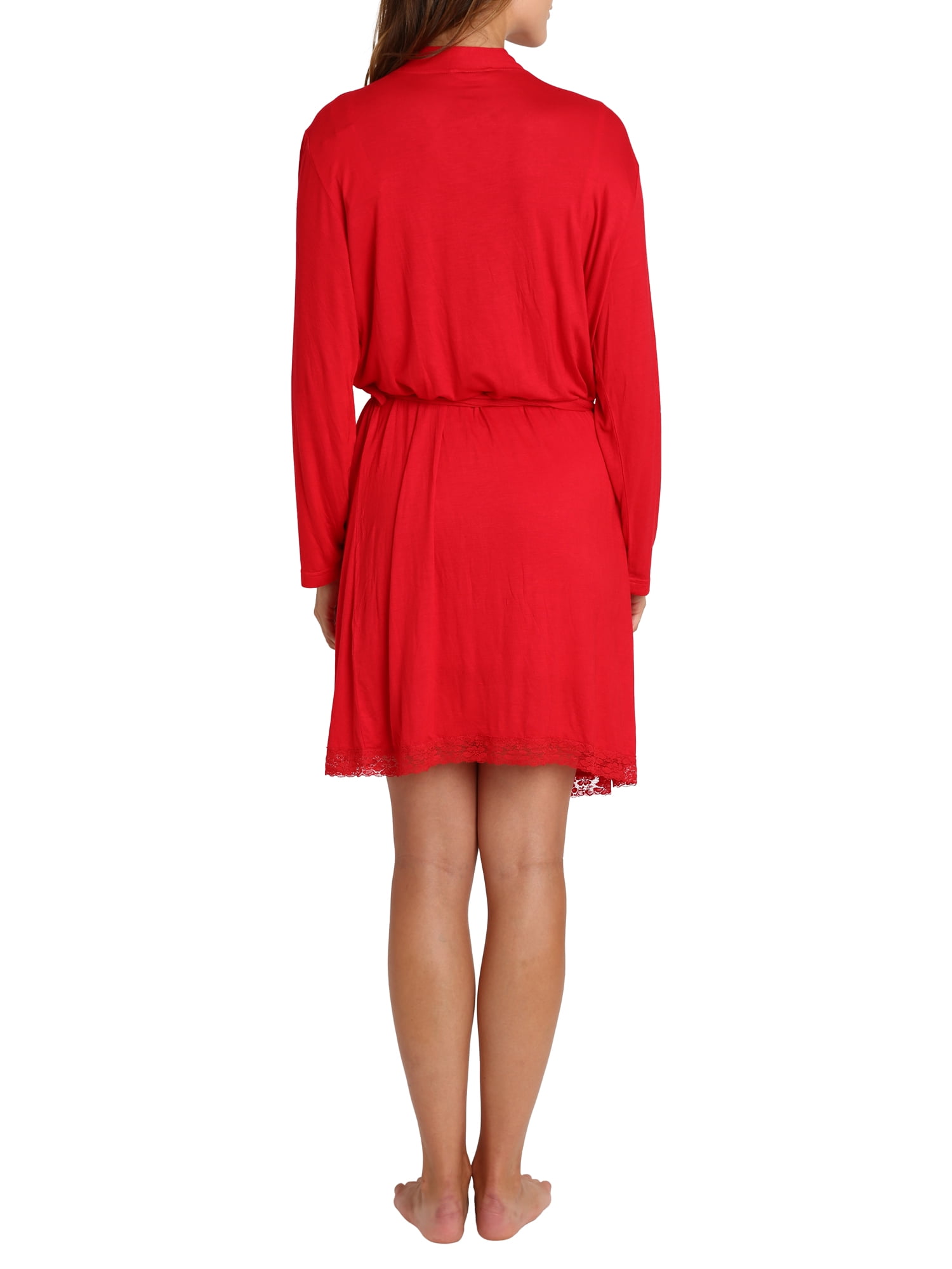 Blis Womens 2 Piece Robe and Chemise Nightgown
