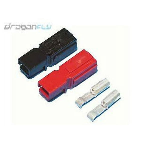 15A Power Pole Connectors (4 Black, 4 Red) Anderson