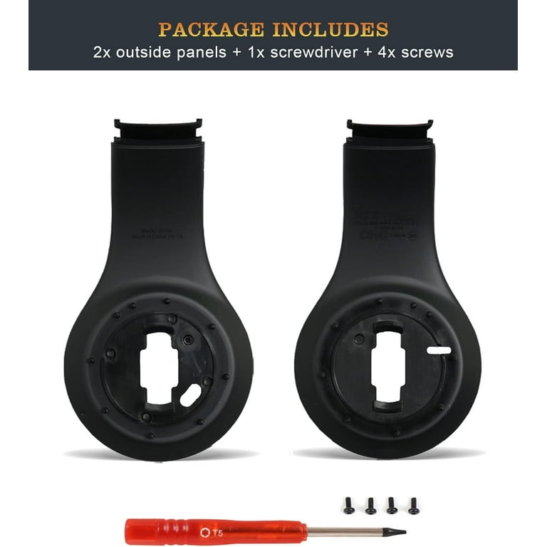 Studio 3 Inside Panel as Same as The OEM Studio3 Replacement Parts Inner Earphone Shell Accessories Compatible with Beats by Dr. Dre Studio 3 A1914 Studio 2 Wireless B0501 Headphones Matte Black Walma...
