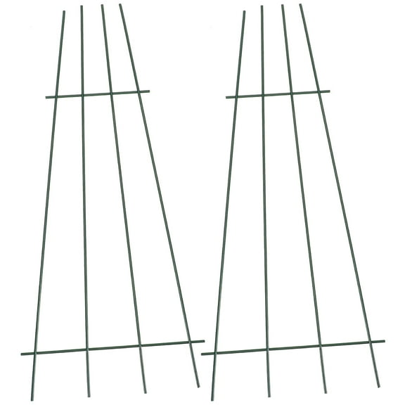 SEWOART 2-Pack Decorative Climbing Plant Trellis for Gardeners, Potted Plant Support, 18x40cm