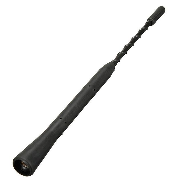 Eitwood Antena de coche universal Reemplazo am / fm Techo Radio de coche Antena de coche Mastrod Antena de coche 23cm / 9 pulgadas Shortblack1pcs ShuxiuWang 8390611110826