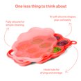 thumbnail image 3 of LoveNoobs Silicone Baby Food & Milk Freezer Tray, 100% Silicone, 10-Cup, 2-Pack, Red, 3 of 7
