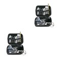 thumbnail image 2 of Juego de 12 unidades Matsuzay dispensador de botellas de rapé Negro, 2 of 6