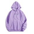 thumbnail image 4 of zaveiop Dear Person Behind Me Hoodie You Are Enough Hoodie for Women Teen Girls Oversized Aesthetic Graphic Sweatshirt Pullover Tops (Purple, L), 4 of 4