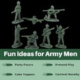 thumbnail image 3 of U. S. Toy Green Army Men Toy Soldiers Set, Classic Military Action Figures for Kids, Imaginative Play, Party Favors, and Collectibles – 36 Piece, Toddler Toys for 3 Years & Up, 3 of 5