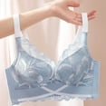 thumbnail image 6 of Xunlbb Comfortable Bras for Women, Womens Solid Lace Lingerie Bras Plus Size Underwear Bralette Bras Comfortable Bra, 6 of 6