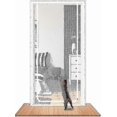 thumbnail image 1 of Door Fits Door Size 90cm X 210cm, Thickened Heavy Duty Pet Screen Door For Dogs Cats Mosquitos, Suitable For Living Room, Bedroom, Kitchen, Patio, Cor, 1 of 5