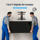 thumbnail image 3 of Soporte Pared Tv Para Pantalla Para 40'' 55'' 65'' 75'' 80'' Pulgadas De Television Belug, Negro, 3 of 5