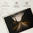 thumbnail image 6 of Elephant Stock Train Track To Denali Wall Art - Horizontal Canvas Wall Art - Living Room Wall Decor - Architecture Canvas - Brown And Silver Decor - 12" x 8", 6 of 8