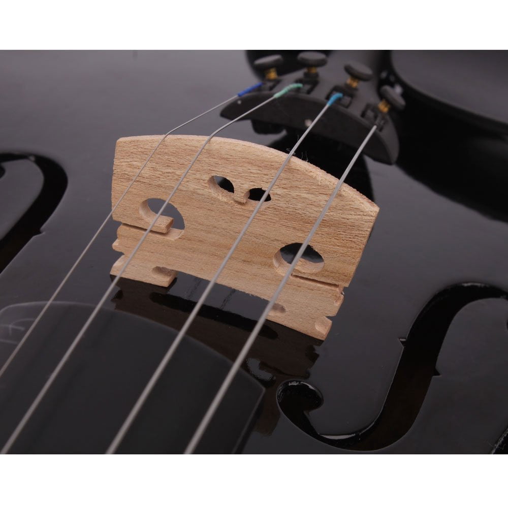 IVV New 4/4 Acoustic Violin With Case Bag /Bow /Rosin , Black