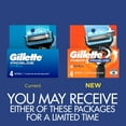 thumbnail image 4 of Gillette Fusion5 ProGlide Chill Razor Refills, 4 Razor Cartridges for Flexball Handle, 5-Blade Razor Blades, Lubrication, 4 of 17