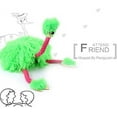 thumbnail image 2 of Ostrich Marionette Toy, Hand Made Ostrich Marionette Puppets String Doll Parent-Child Interactive Educational Toys for Children Kids, Set of 5-Random Color, 2 of 5