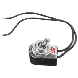 10 Interrupteurs à Bascule Ronds 3 Broches AC250V - Pour Bateau, Camping-car, Bricolage