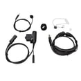 thumbnail image 4 of Adaptador de sistema de auriculares PTT U94 Bling Bling Negro para MOTOROLA XiR P6600 P6620 DP2400 MTP3250 DEP550, 4 of 12