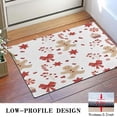 thumbnail image 3 of Red Christmas Gingerbread Man Pattern Door Rugs,Washable Non Slip Door Mats Indoor,Decorative Door Mats,Entry Mat Indoor for Entrance,Bedroom,Kitchen,Bathroom,16"x24", 3 of 6
