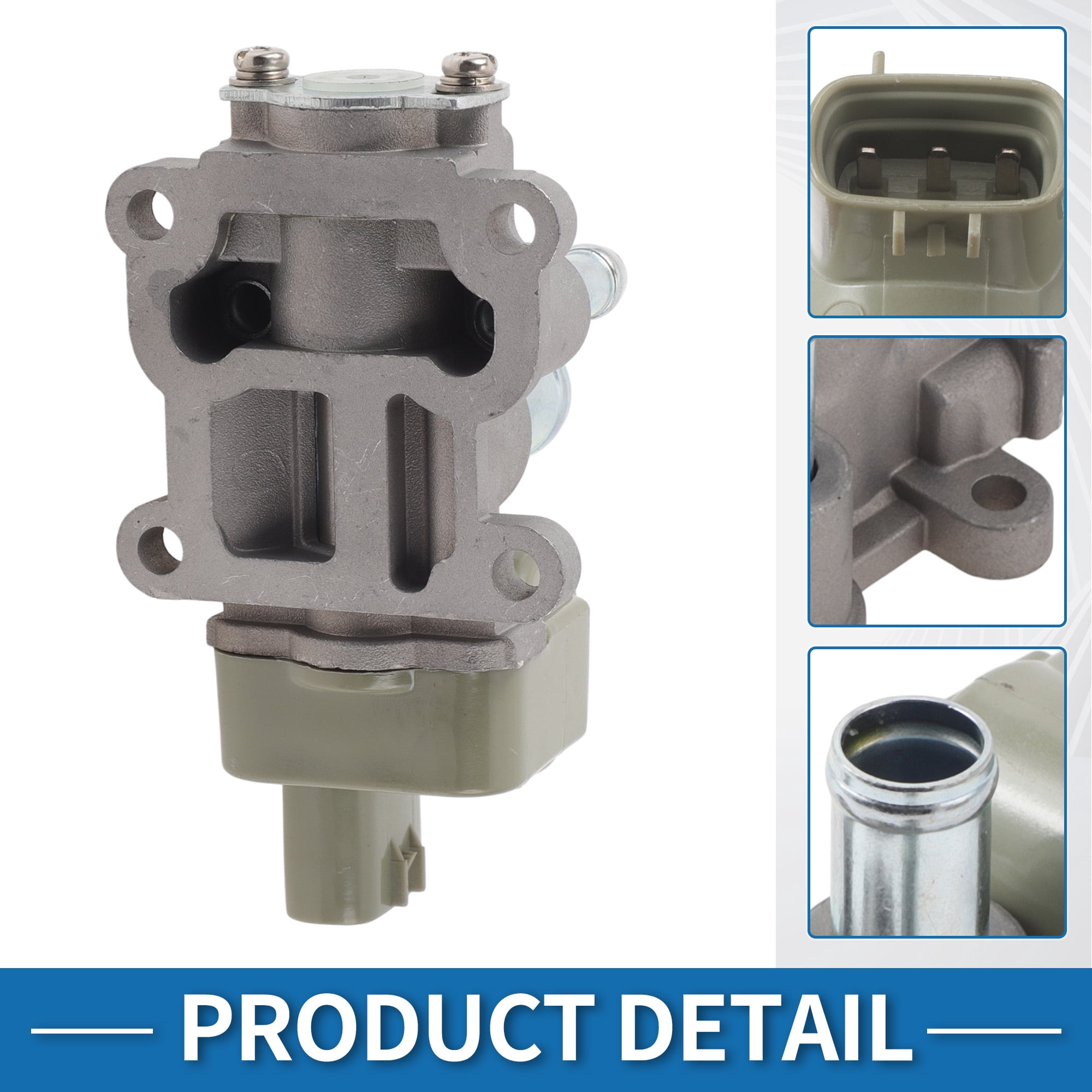 Unique Bargains Car Idle Air Control Valve for Toyota Previa Tercel 1995-1997 No.2227076020 IACV Idle Motor Idle Air Control Valve