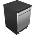 thumbnail image 4 of Ge Gpt225ssl 24" Wide 12 Place Setting Portable Top Control Dishwasher - Stainless Steel, 4 of 4