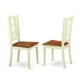 thumbnail image 3 of East West Furniture Monza 3-piece Dining Table Set in Buttermilk and Cherry, 3 of 5