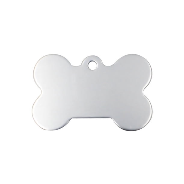 Grabado Personalizado Anti-Pérdida De Identificación Del Perro Etiqueta Personalizada Nombre De Mascota Collar Cachorro Gato Hueso Etiquetas Gao Jinjia unisex
