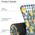 thumbnail image 4 of Yayeee Faucet Mat for Kitchen Sink 14.7" Diatomite Long Splash Guard Pad, Retro Beige Lemon, 4 of 7