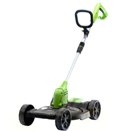 UPC: 0052909651227 | Earthwise 5.5-Amp 12-Inch 3-in-1 electric string trimmer/edger/mower combo tool