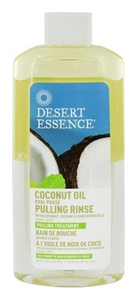 Desert essence coconut oil pulling rinse
