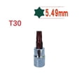 thumbnail image 1 of MYG 1Pc Hex Torx Screwdriver Bit 1/4 Inch Drive Socket Hand Tools T8-T40, 1 of 9