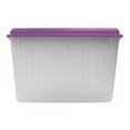 thumbnail image 2 of Caja Clarificada con tapa de Color Capacidad 68 Lts Plastic Trends Mod Forza Blanco-Morado, 2 of 4