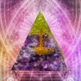 thumbnail image 1 of Crystal Energy Orgone Pyramid Mold Riqueza Prosperidad Peridot Heal Gem 5 cm Sywqhk Libre de BPA, 1 of 4