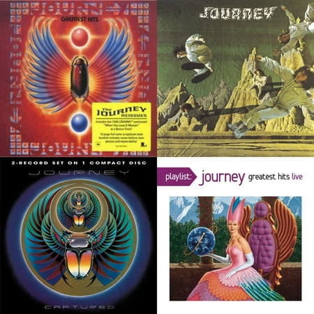 Greatest Hits & Journey & Captured & Playlist: Journey Greatest Hits Live [CD Bundle]