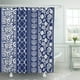 thumbnail image 1 of ABPHQTO Batik Borders Bohemios Rosas Animal Colección de motivos étnicos y gitanos Cortinas de ducha de baño blancas 152x180 cm ABPHQTO PKNMT60x72Shower-4440, 1 of 2