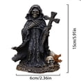 thumbnail image 3 of Creatine Halloween Decor Unique Resin Pendant Witchy Cape Gothic Display For Festival, 3 of 6