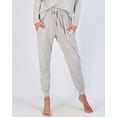 thumbnail image 4 of Real Essentials 4 Piece: Women's Long Sleeve Pullover Hoodie Henley Sweatshirt & Jogger Set- Athletic Lounge Sweatsuit, 4 of 7